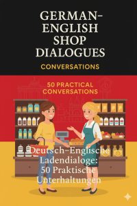 German–English Shop Dialogues: 50 Practical Conversations